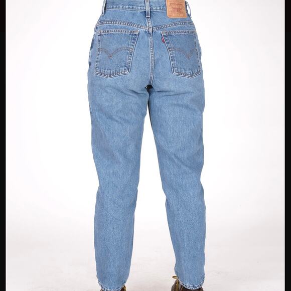 Vintage Levi's Jeans 550 Relaxed FIt Tapered Leg High Rise Mom Jeans 30" waist - Picture 2 of 11